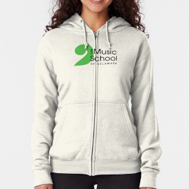 Zipped Hoodie (oatmeal)